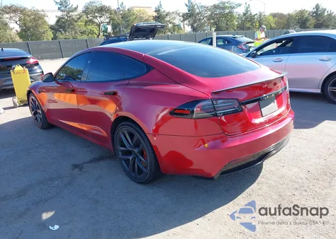 2023 Tesla Model S Plaid Tri Motor All-Wheel Drive z USA, uszkodzony, nr VIN 5YJSA1E6XPF525264